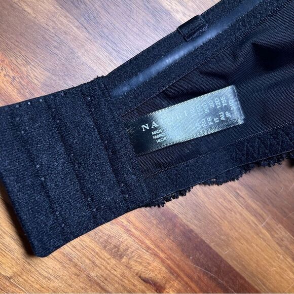 Natori black strapless bra 🖤 NWOT 🖤 three prong band 🖤 34D - Picture 4 of 6